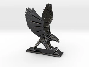 sliced hawk desktoy 3D Print Model