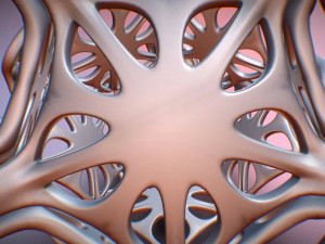drilled perforated dodecahedron flower 3D Print Model