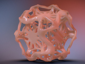 drilled perforated dodecahedron flower 3D Print Model