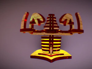 deer head pendant 3D Print Model