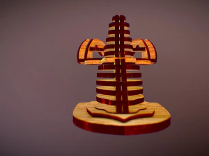 deer head pendant 3D Print Model