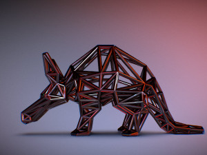 aardvark adult 3D Принт Модель