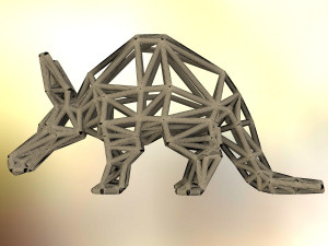 aardvark adult 3D Принт Модель