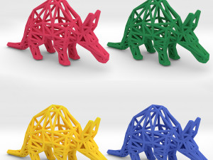 aardvark adult 3D Принт Модель