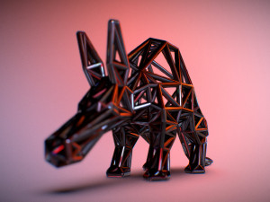 aardvark adult 3D Принт Модель
