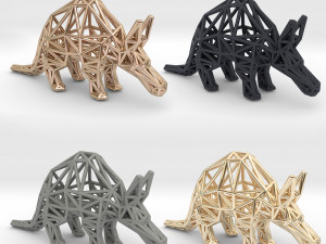 aardvark adult 3D Принт Модель