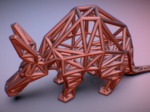 aardvark adult 3D Принт Модель