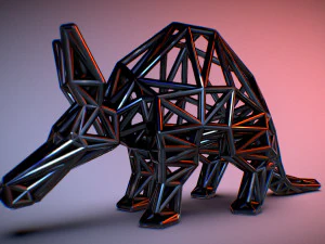 aardvark adult 3D Print Model