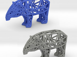 bairds tapir adult male 3D-printmodel