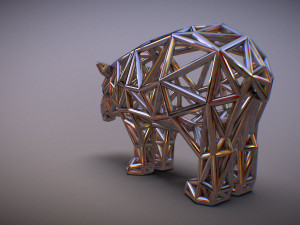 bairds tapir adult male 3D-printmodel