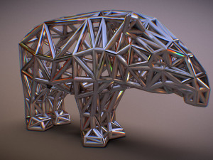 bairds tapir adult male 3D-printmodel