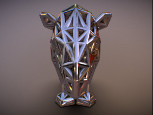bairds tapir adult male 3D-printmodel