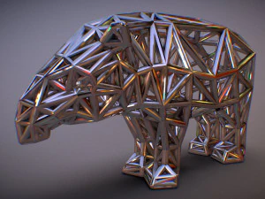 bairds tapir adult male 3D Print Model