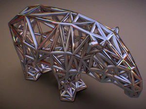 bairds tapir adult male 3D Print Model