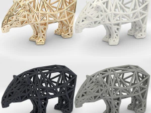 bairds tapir adult male 3D Print Model