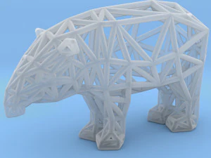 bairds tapir adult male 3D Print Model