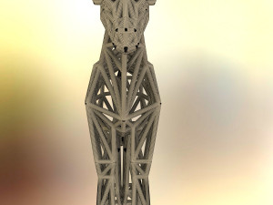 okapi adult male Modelo de impresión 3D