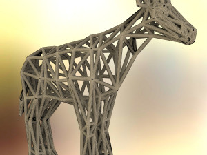 okapi adult male Modelo de impresión 3D