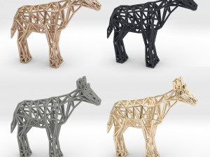 okapi adult male Modelo de impresión 3D