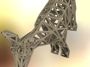 okapi adult male Modelo de impresión 3D