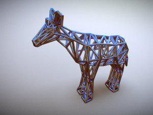 okapi adult male Modelo de impresión 3D