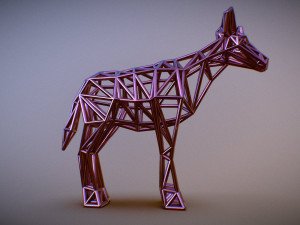 okapi adult male Modelo de impresión 3D