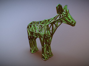 okapi adult male Modelo de impresión 3D