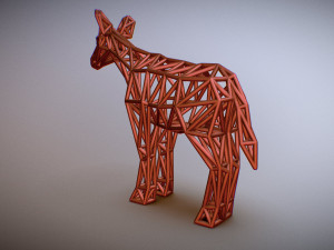 okapi adult male Modelo de impresión 3D