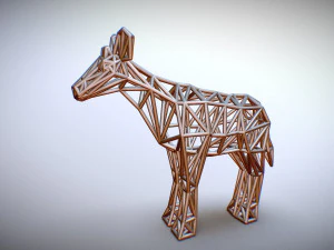 okapi adult male 3D Print Model in Toys 269401 | 3DExport