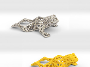 north american bullfrog Modello di stampa 3D