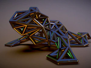 north american bullfrog 3D Print Model