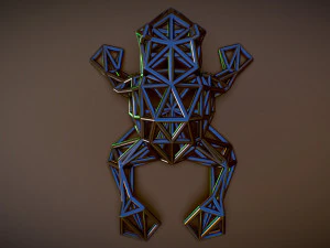 north american bullfrog 3D Print Model