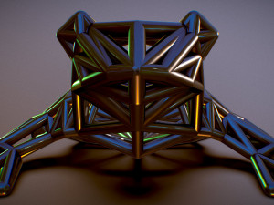 north american bullfrog Modello di stampa 3D