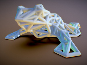 north american bullfrog Modello di stampa 3D