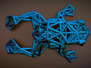 north american bullfrog 3D Print Model