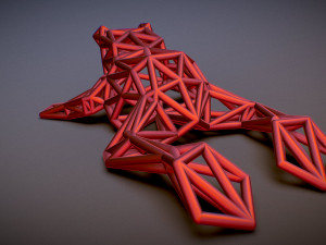 north american bullfrog Modello di stampa 3D