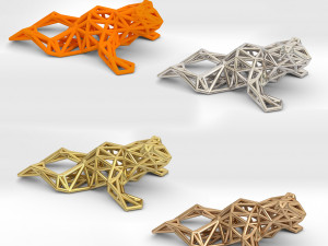 north american bullfrog Modello di stampa 3D