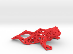north american bullfrog Modello di stampa 3D