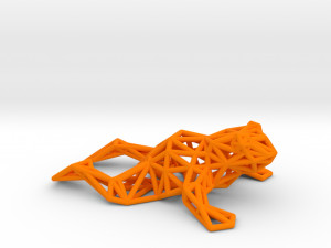north american bullfrog Modello di stampa 3D