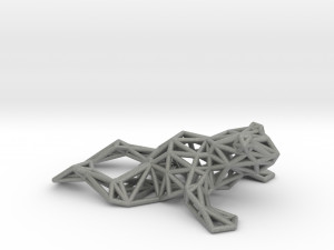 north american bullfrog Modello di stampa 3D