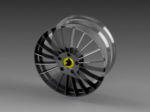3 rims 2020 3D Model