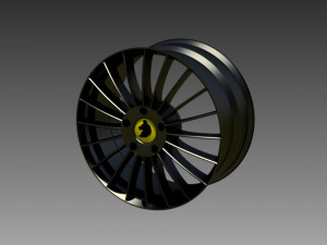 3 rims 2020 3D Model