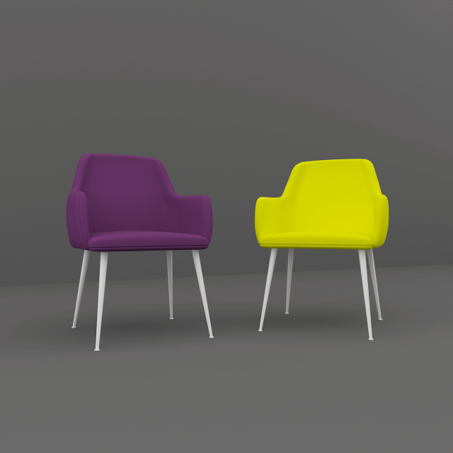 chair 3D-Modell .c4d .max .obj .3ds .fbx .stl .blend 