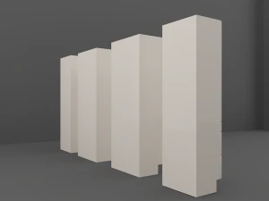 cupboard set 3D Model