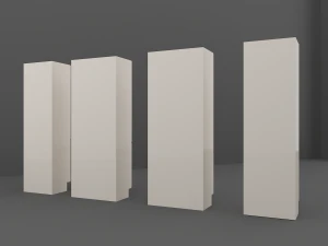 cupboard set 3D Model