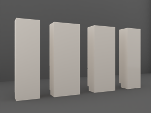 cupboard set 3D Model
