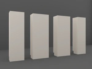 cupboard set 3D Model