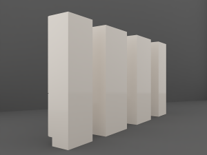 cupboard set 3D Model