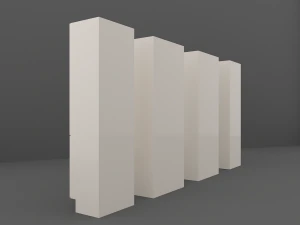 cupboard set 3D Model