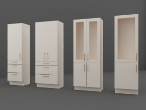 cupboard set 3D Model